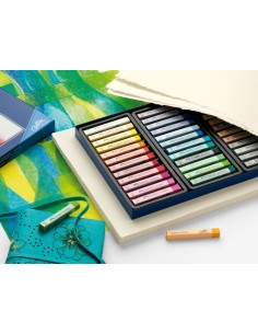 Faber-Castell Soft pastels mini, cardboard wallet of 72 2