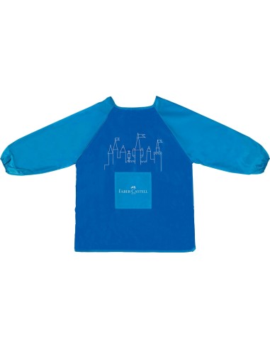Faber-Castell Painting apron for children, blue