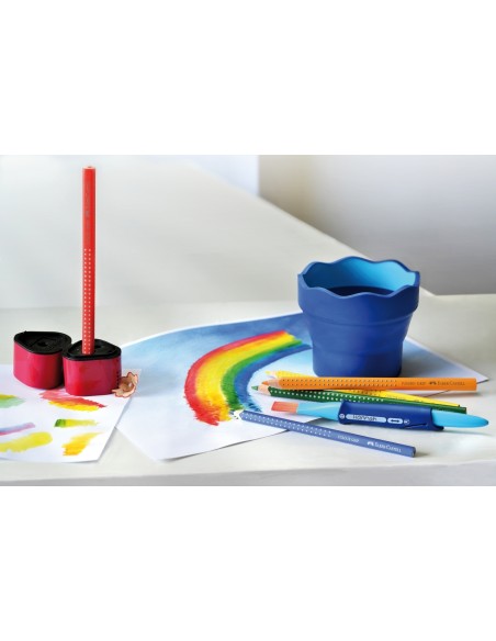Faber-Castell Clic&Go water cup, blue