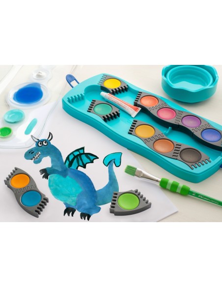 Water cup Clic&Go turquoise