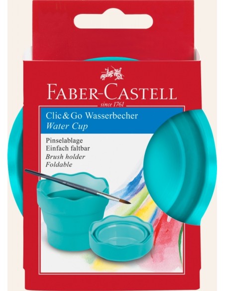 Water cup Clic&Go turquoise
