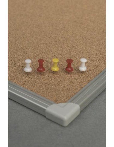 Cork board 2x3 60x40cm, with aluminium frame