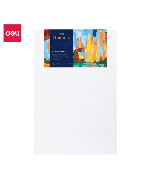 Lõuend Finenolo kartongil 20x30cm 100% puuvill 280g/m2 peentera