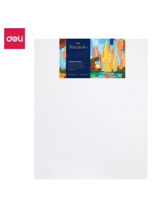 Canvas Panel-40Cm*50Cm DELI 100%cotton, 280g/m2, 40cm*50cm（15.7in*19.7in） White