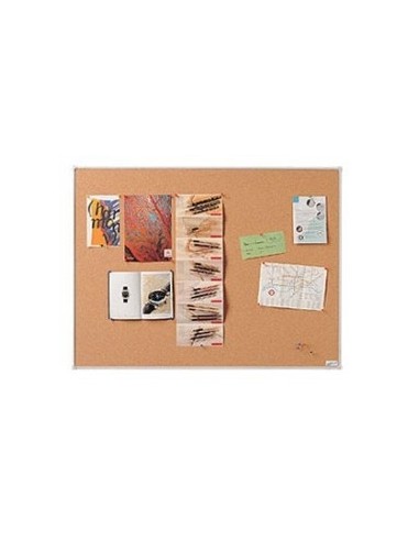 Cork board 2x3 90x60cm, with aluminium frame