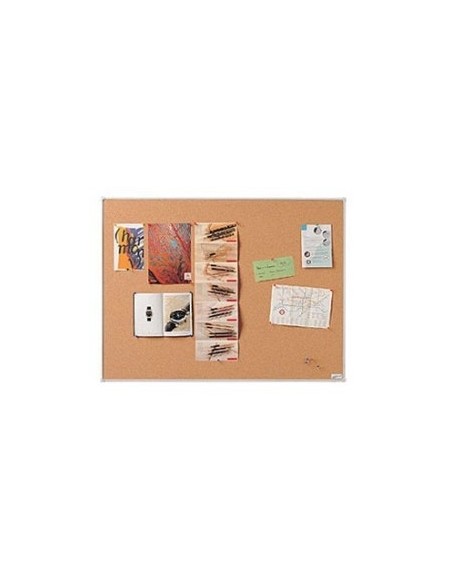 Cork board 2x3 90x60cm, with aluminium frame