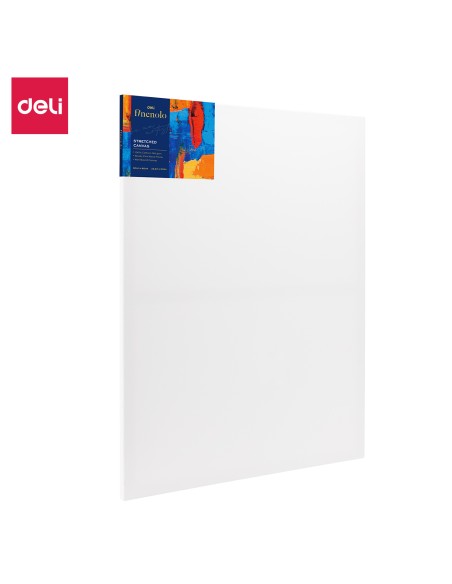 Stretched Canvas-60Cm*80Cm DELI 100%cotton, 280g/m2, 60cm*80cm（23.6in*31.5in） White