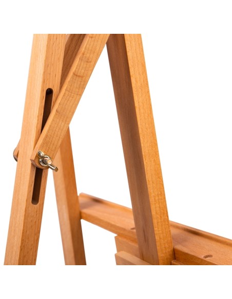 Molbert DELI kolmjalg puit 150cm