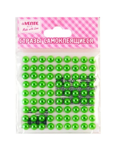 Pärlid deVENTE plastik 4mm 80tk/pk türkiis