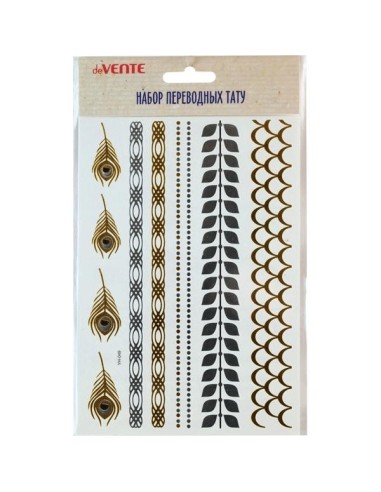 Kleeppildid deVENTE Ornament Tattoo 6x10.5cm