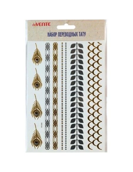 Kleeppildid deVENTE Ornament Tattoo 6x10.5cm