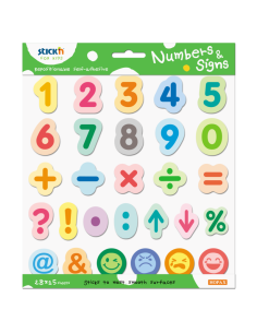 Kleepsud Stick´N numbrid