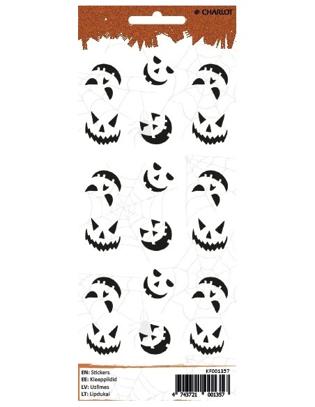 Kleebisetiketid Charlot Halloween2