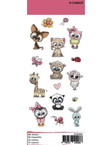 Labels Charlot (Cute Animals)