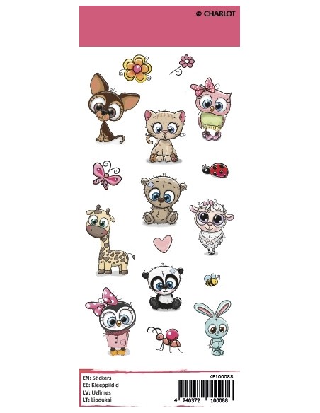 Labels Charlot (Cute Animals)