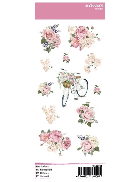 Labels Charlot (Roses)
