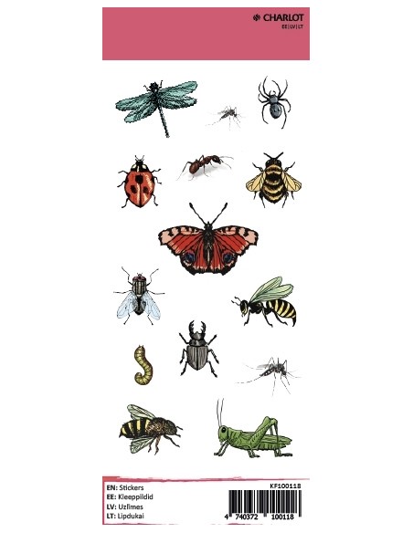 Labels Charlot (Insects)
