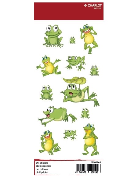 Labels Charlot (Frogs)