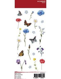 Labels Charlot (Summer flowers)