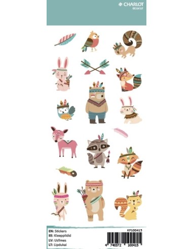 Labels Charlot (Tribal animals)
