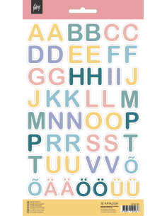 Magnetic alphabet, letter high 3,5cm  EE