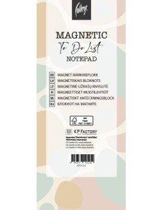 Magnet märkmeplokk (To Do List), 50 lehte, 89x210mm