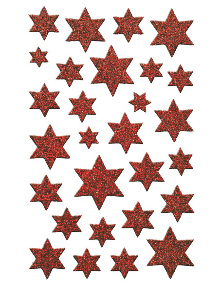KID 3D Stickers santa 1sh