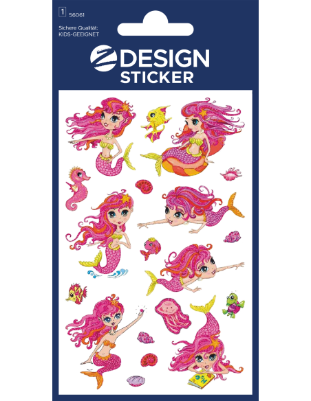 Stickers Z-Design CHR Glitter  1sh