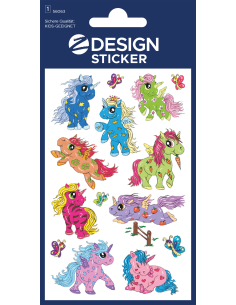 Stickers Z-Design CHR Glitter  1sh