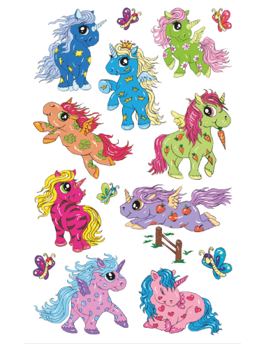 Stickers Z-Design CHR Glitter  1sh