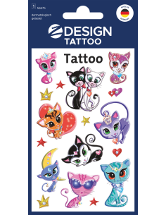 Kleeppildid Z-Design 56675 Kid Tattoo kassid