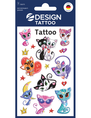 BEA tattoos cats deluxe 1sh
