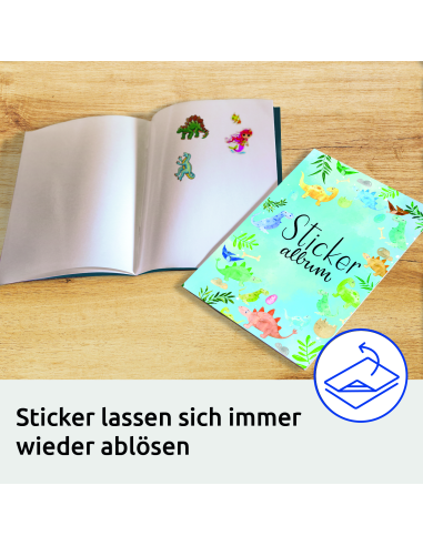 Kleepsualbum Zweckform  A5  57793 dino