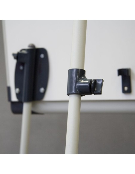 Easel 2x3 with aluminium frame with extensions arms 1000x660mm