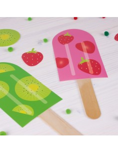 Wooden sticks, 800pcs, natur 2