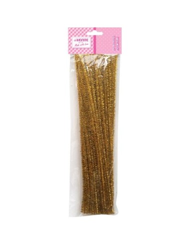 Karvatraat deVENTE Glitter 6mm 30cm 30tk/pk kuldne