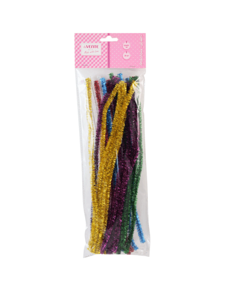 Karvatraat deVENTE Glitter 9mm 30cm 30tk/pk assortii värvid