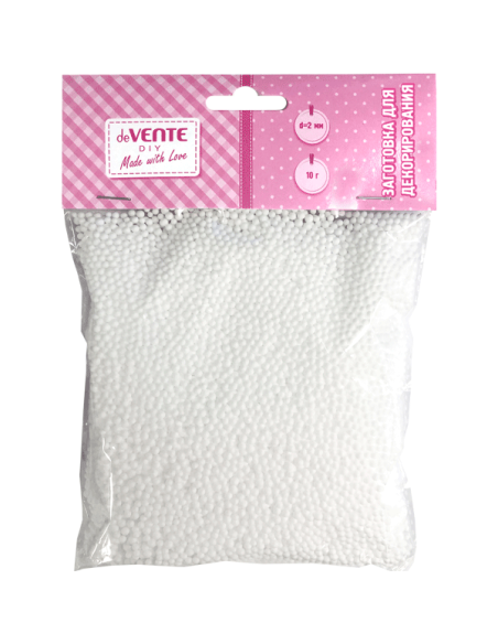 Styrofoam snow, d=2mm, 10gr