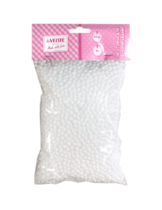 Stüropor kujud deVENTE pallid, 5mm, 10g valge