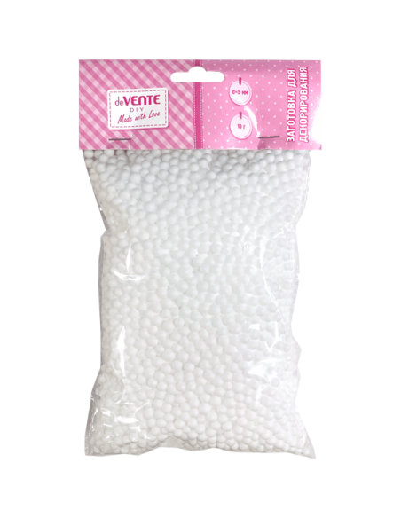 Styrofoam snow, d=5mm, 10gr