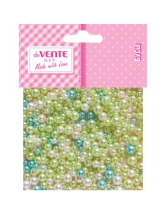 Klaaspärlid deVENTE 8mm 100tk/pk pärlmutter värvid