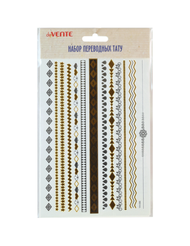 Kleeppildid deVENTE Ornament Tattoo 14.8x21cm