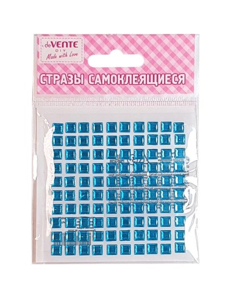 Kleebitavad kristallid deVENTE tähed 8mm sinised