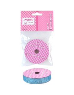 Dekoratiivlint deVENTE Metallic 13mmx3m sinine