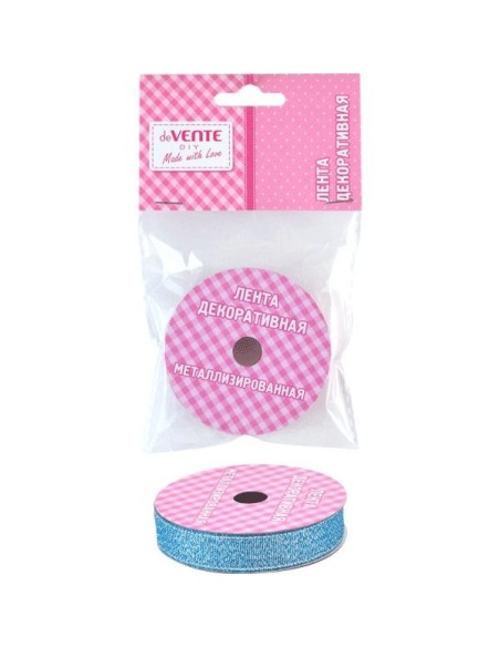 Decorative tape deVENTE Metallic 13mmx3m blue