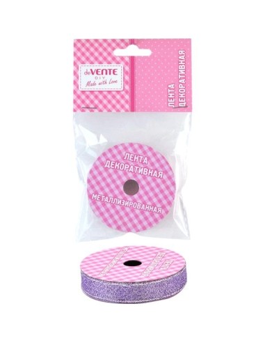 Decorative tape deVENTE Metallic 13mmx3m purple