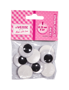 Silmad deVENTE 25mm, iseliimuvad, 8tk/pk