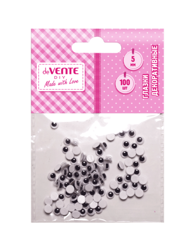 Silmad deVENTE 5mm, iseliimuvad 100tk/pk