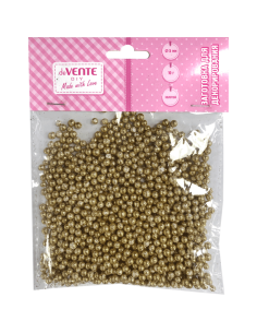 Stüropor kujud deVENTE pallid, 5mm, 10g kuldne