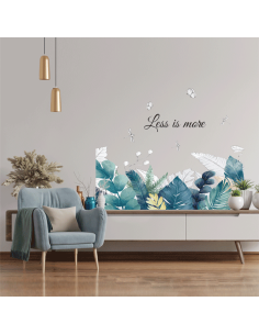 Kleebised deVENTE Less in more, dekoratiiv, 45x30cm 4tk/pk